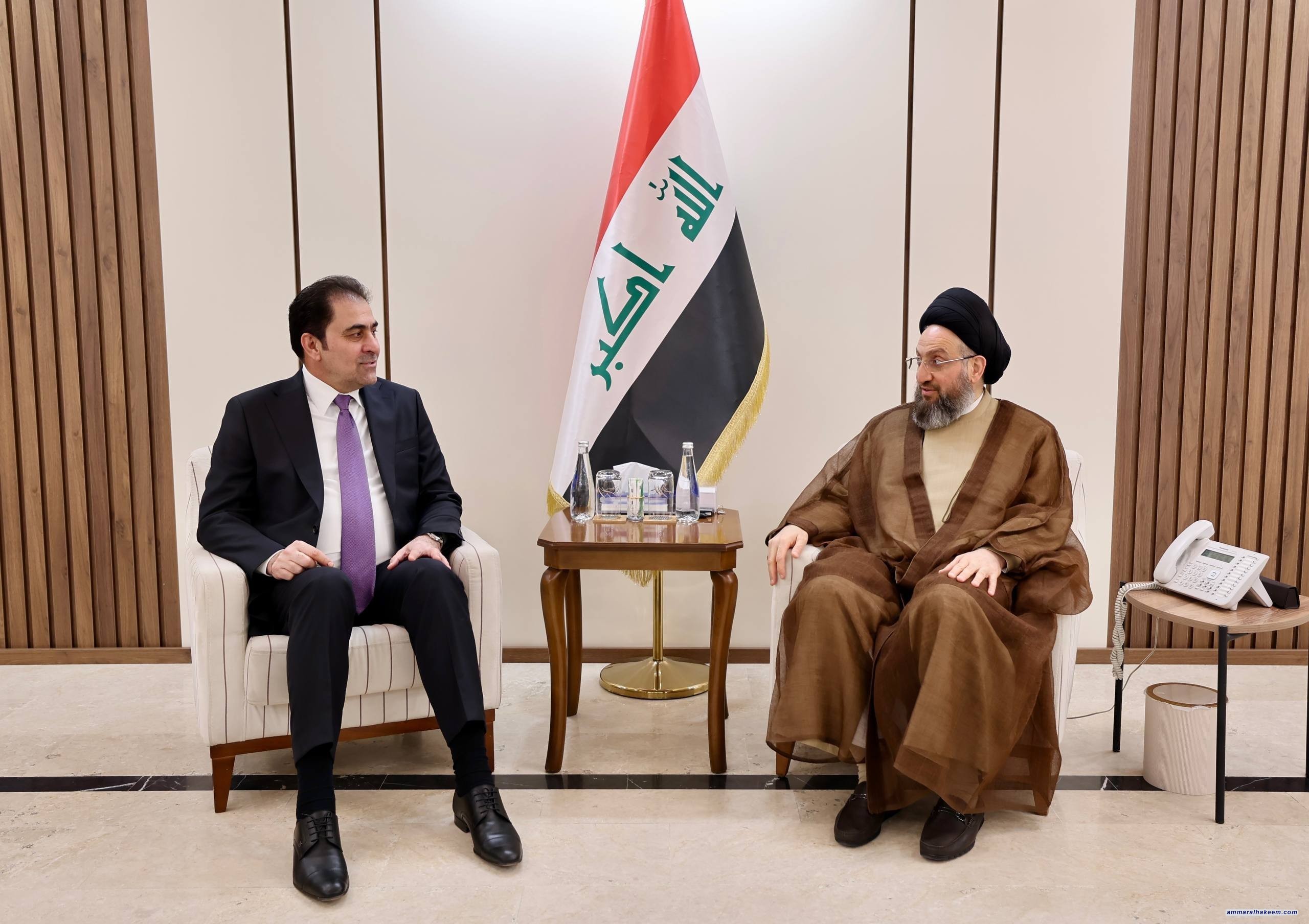 السيد الحكيم والمندلاوي يبحثان نتائج الانتخابات وأولويات المرحلة المقبلة