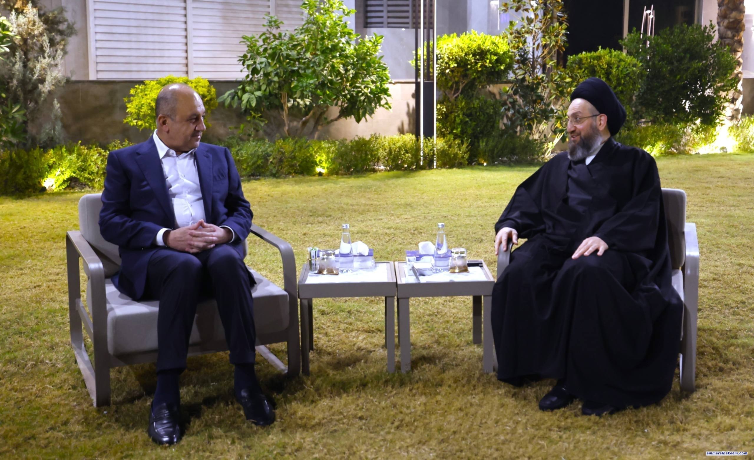 Sayyid Al-Hakeem Discusses Political, Security Scene Updates, Affirms Constitutional Timelines Adherence with Defense Minister