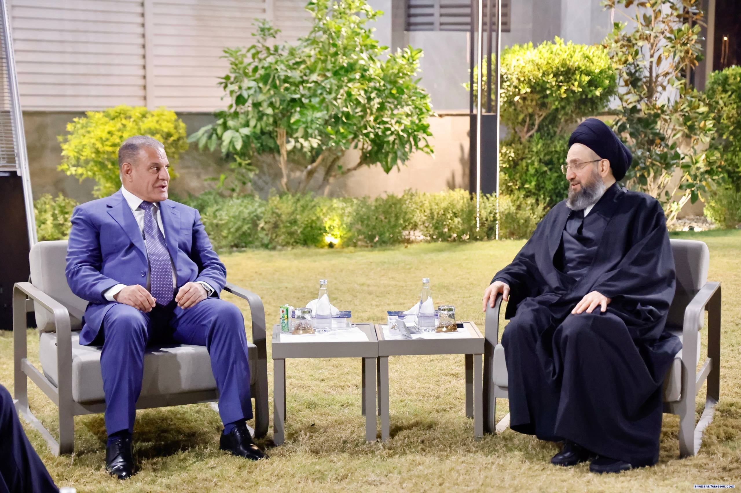 السيد الحكيم يبارك تأسيس المجلس السياسي الوطني ويؤكد أهميته في تعزيز الاستقرار وتسهيل تشكيل الحكومة المقبلة