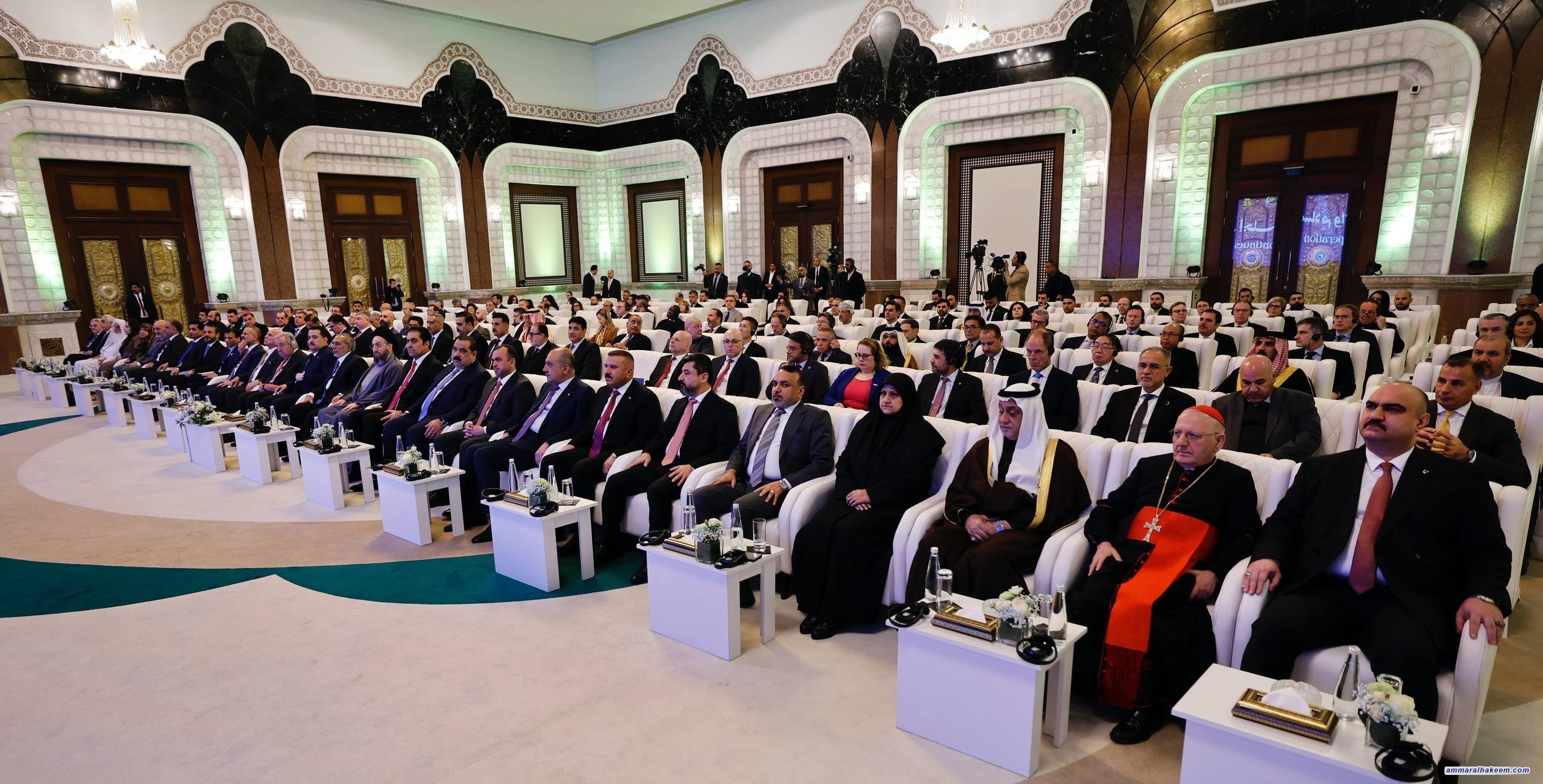 Sayyid Al-Hakeem Attends UN Mission Conclusion Ceremony Attended by Guterres