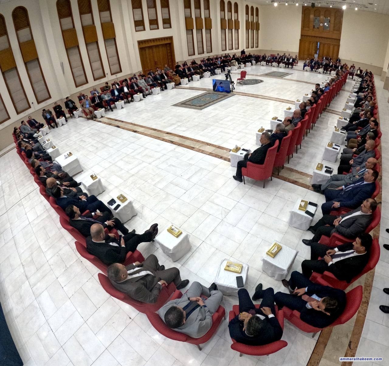 Sayyid Al-Hakeem in a Ramadan Evening with Journalists and Media Professionals: Emphasizing Iraq’s Stability and Calling for Unified National Positions