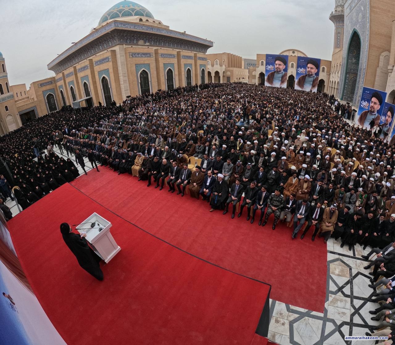 نص كلمة السيد الحكيم في الذكرى السادسة عشر لرحيل عزيز العراق (قدس سره) 1446 هـ - 2025 م