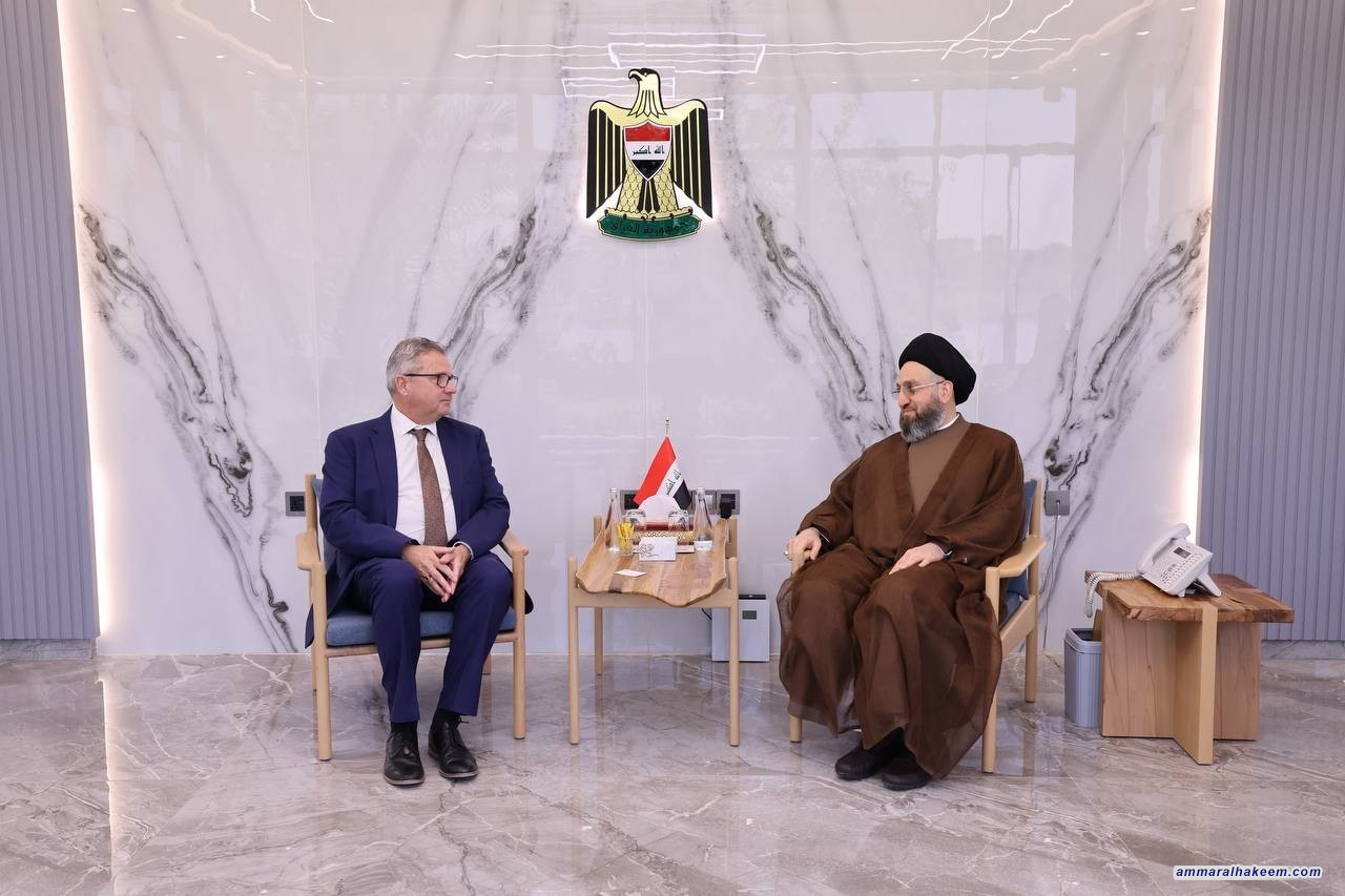 Sayyid Al-Hakeem Receives UK Chargé d’Affaires, Discusses Bilateral Relations, Regional Developments