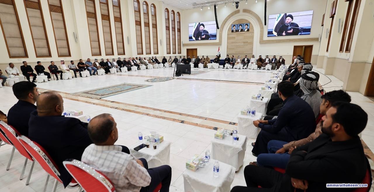 السيد الحكيم يشدّد على استلهام الدروس الحسينية ويؤكّد أهمية الانتخابات 2025