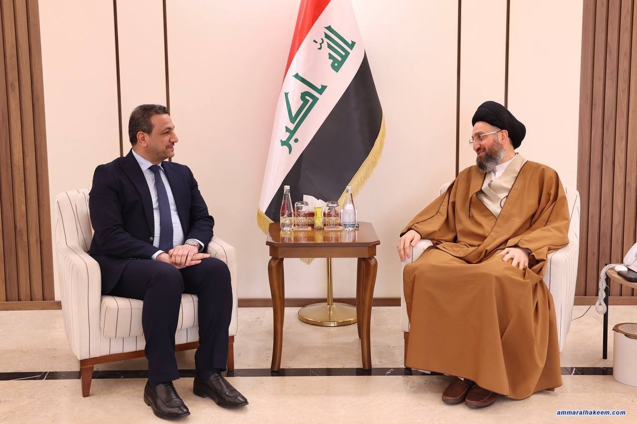 السيد الحكيم يناقش مع رئيس ديوان الرقابة المالية ضرورة حفظ المال العام وتعزيز الشفافية