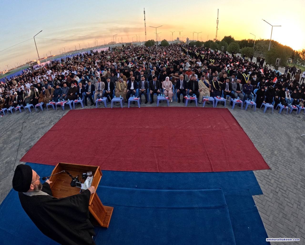 Sayyid Al-Hakeem Stresses Loyalty to Basra, Calls for Justice, Fairness