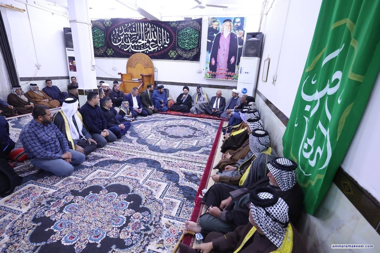 السيد الحكيم من قضاء الدير: ضرورة استثمار شمال البصرة سياحيًا وإنصاف الفلاحين