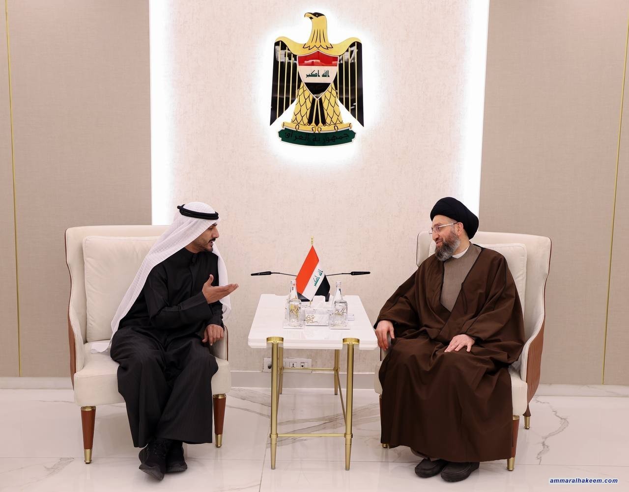 Sayyid Al-Hakeem Receives Gulf Media Union Delegation, Emphasizes Importance of Enhancing Media Relations between Iraq and Gulf Countries