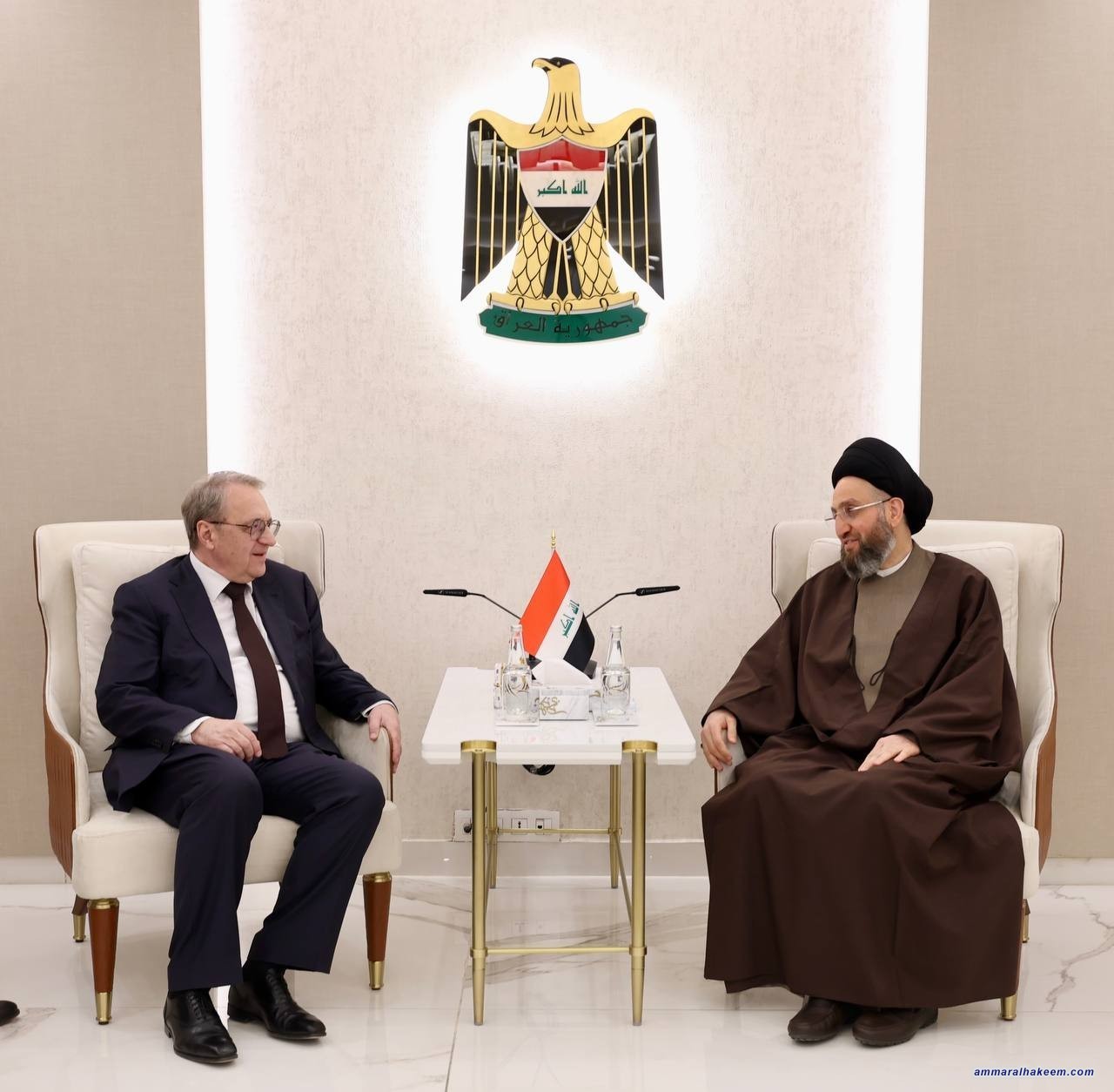 Sayyid Al-Hakeem Receives Russia’s Deputy Foreign Minister, Affirms Baghdad-Moscow Ties Depth