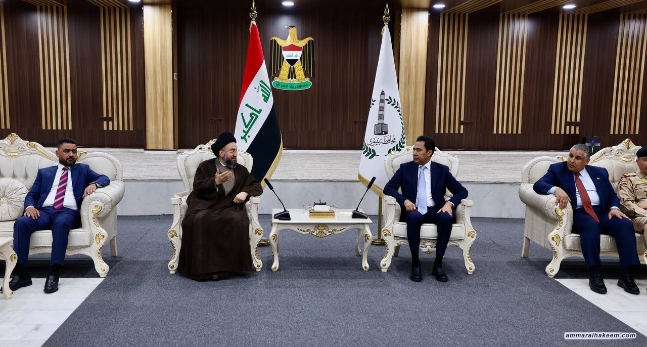 السيد الحكيم يزور محافظة نينوى ويؤكد على أهمية الاستقرار والإعمار