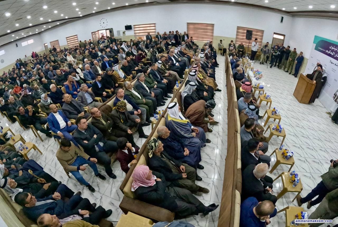 سەماحەتی حەكیم ستایشی بەیەكەوە ژیان لە دەشتی نەینوا دەكات و گرنگی یەكگرتن ودەستگرتن بە دەستكەوتەكان دووپات دەكاتەوە