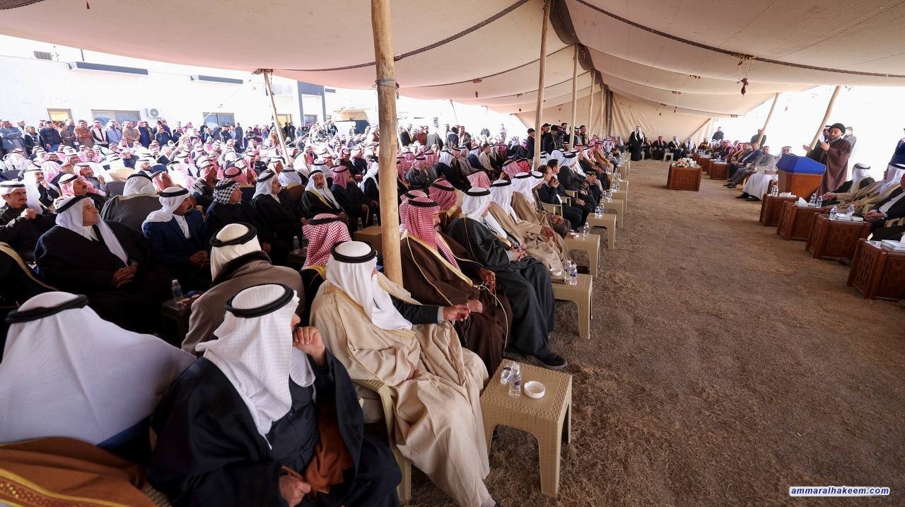 Sayyid Al-Hakeem Highlights of National Unity and Diversity Importance to Strengthen Iraq’s Stability During Meeting with Nineveh Tribal Sheiks, Dignitaries