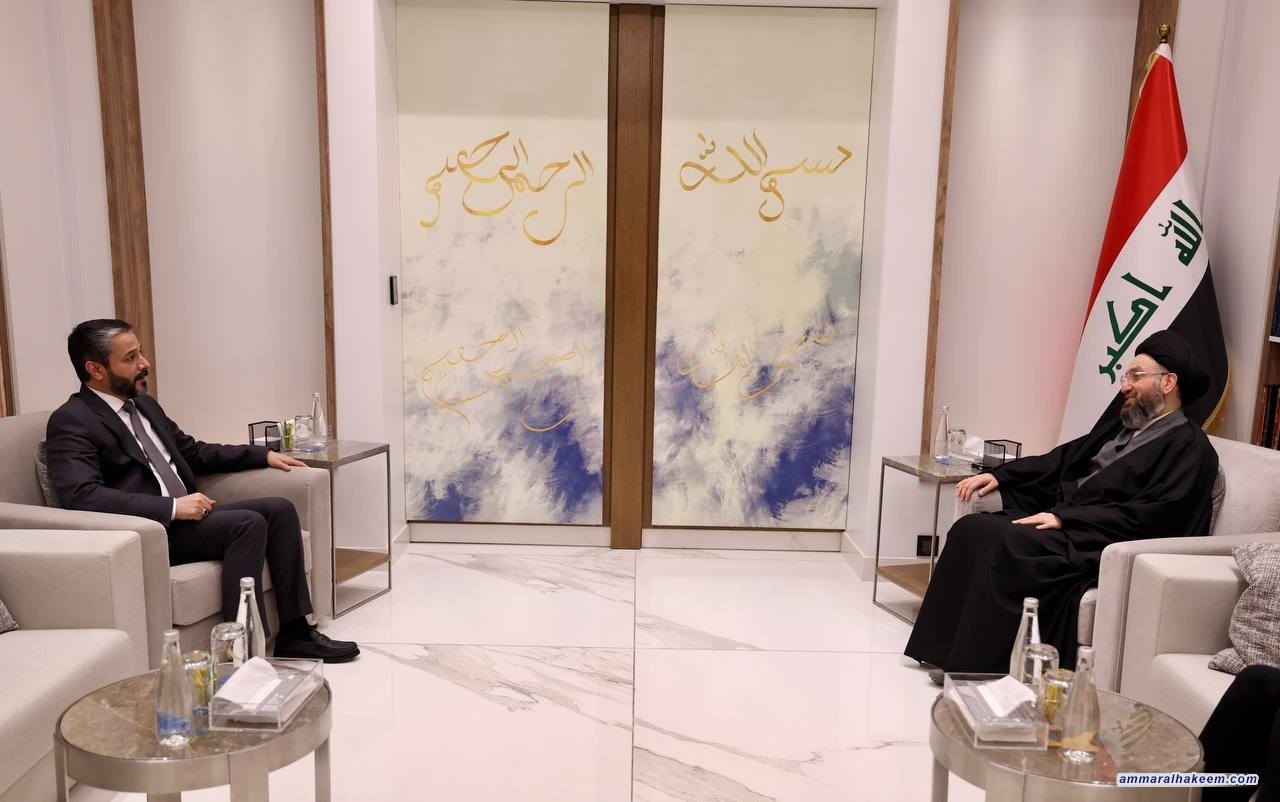 السيد الحكيم يلتقي وزير التعليم العالي والبحث العلمي