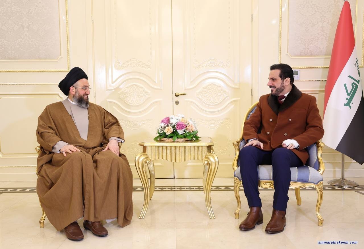 السيد الحكيم يلتقي رئيس حراك الجيل الجديد في السليمانية