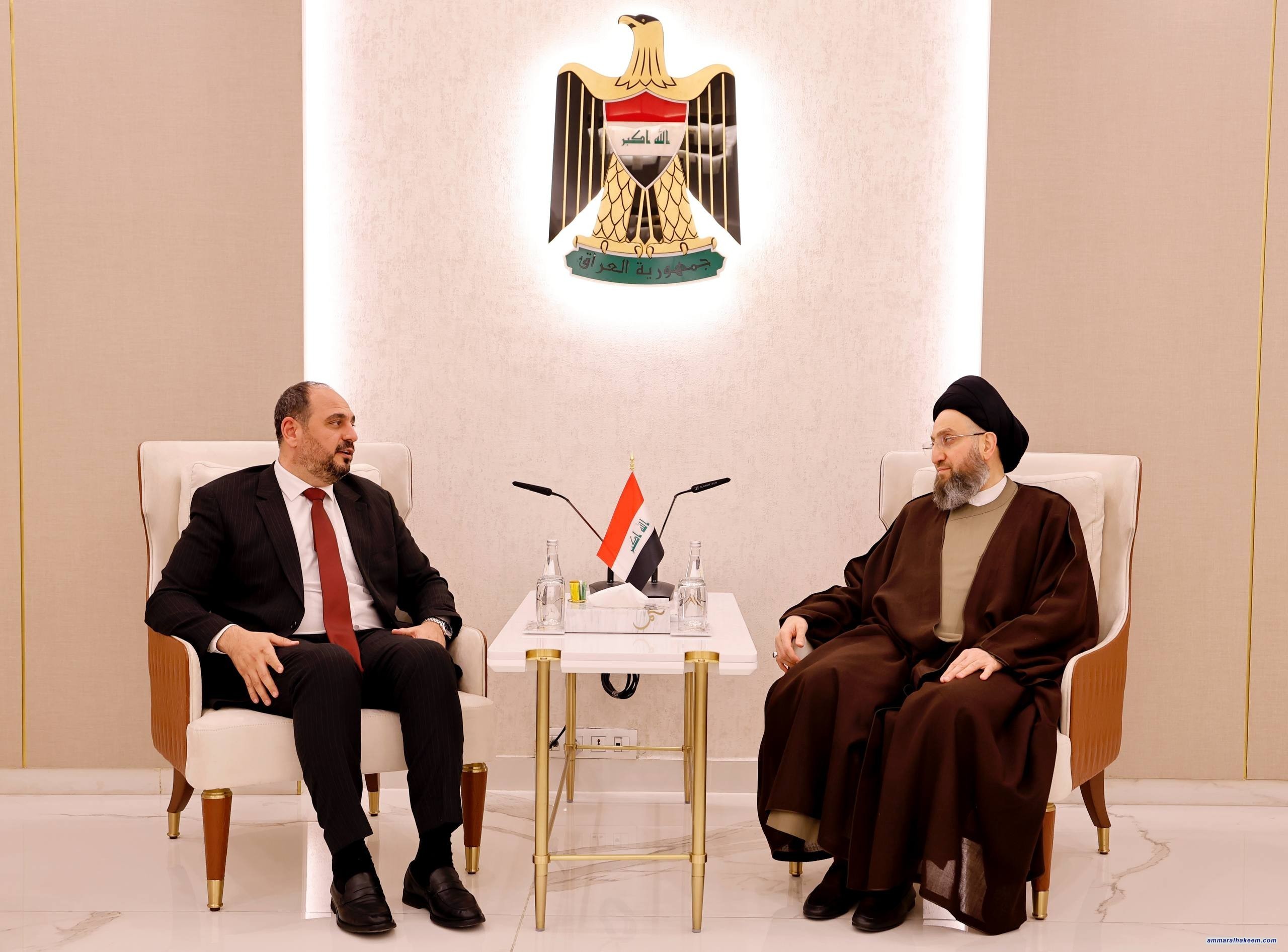 السيد الحكيم يؤكد عدالة تمثيل المكوّن المسيحي ويدعو لاعتماد سجل خاص للناخبين