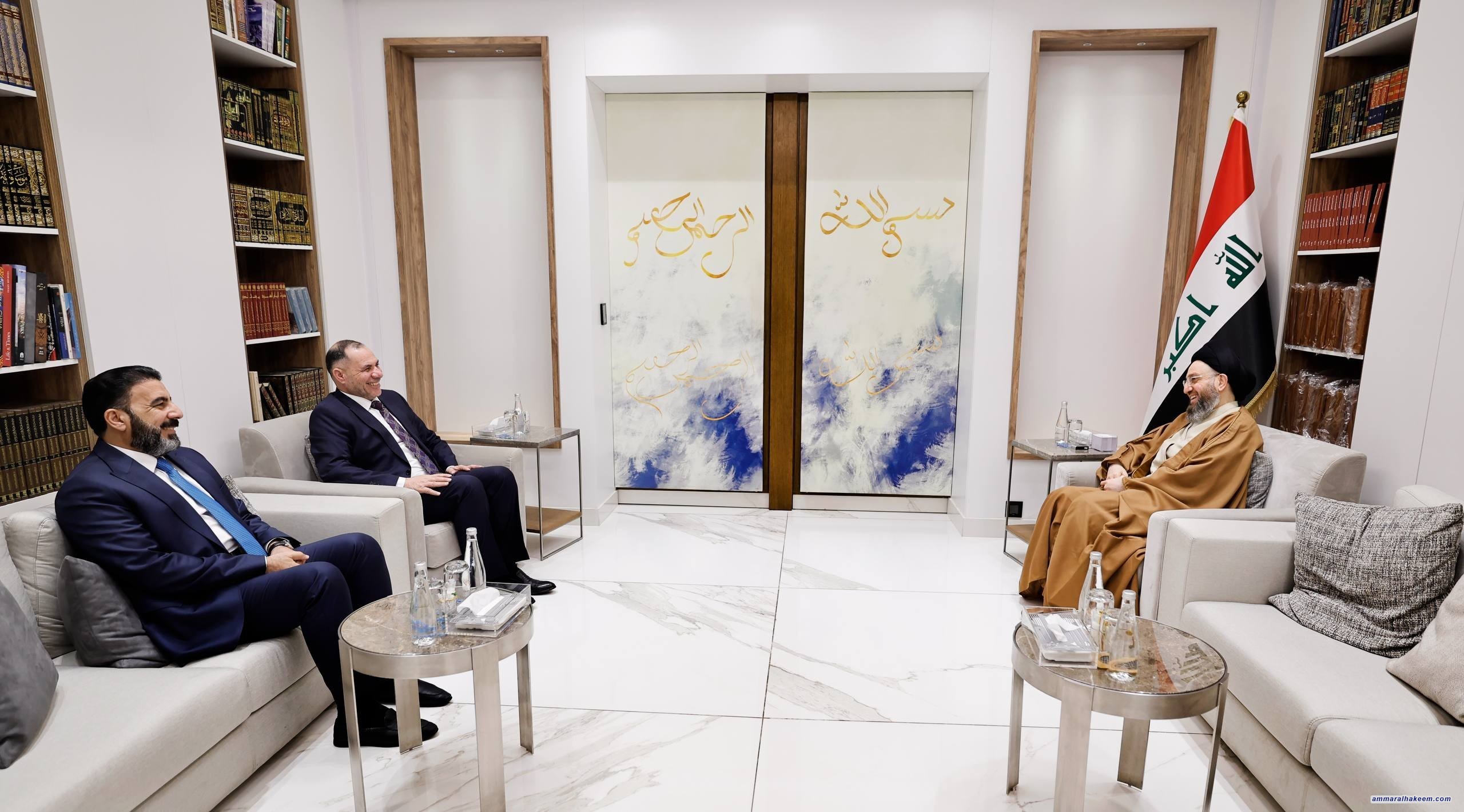 Sayyid Al-Hakeem Affirms Support, Empowerment for Local Governments to Enhance Development, Services with Diwanyia Governor