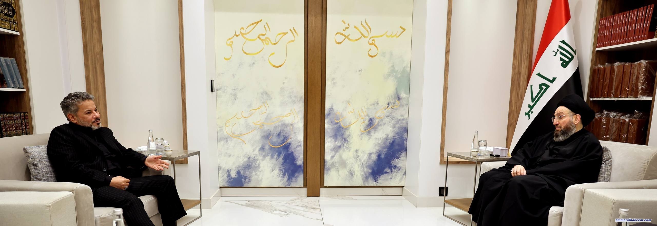 السيد الحكيم يبحث مع شبل الزيدي تطورات المشهد السياسي وسبل استكمال تشكيل الحكومة