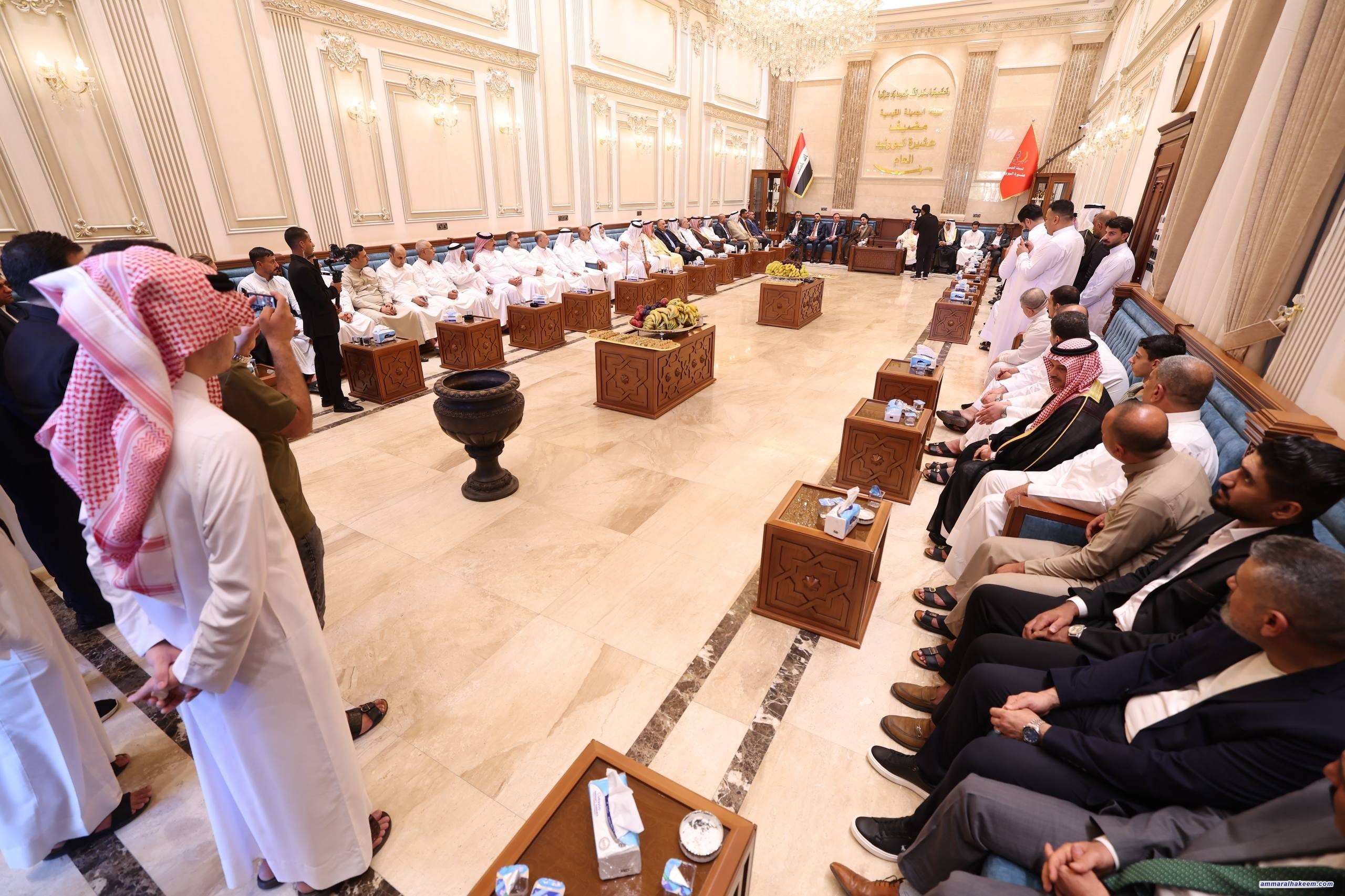 السيد الحكيم: العراق يتجاوز تحدياته بالوحدة والإصلاح الاقتصادي ومكافحة الفساد