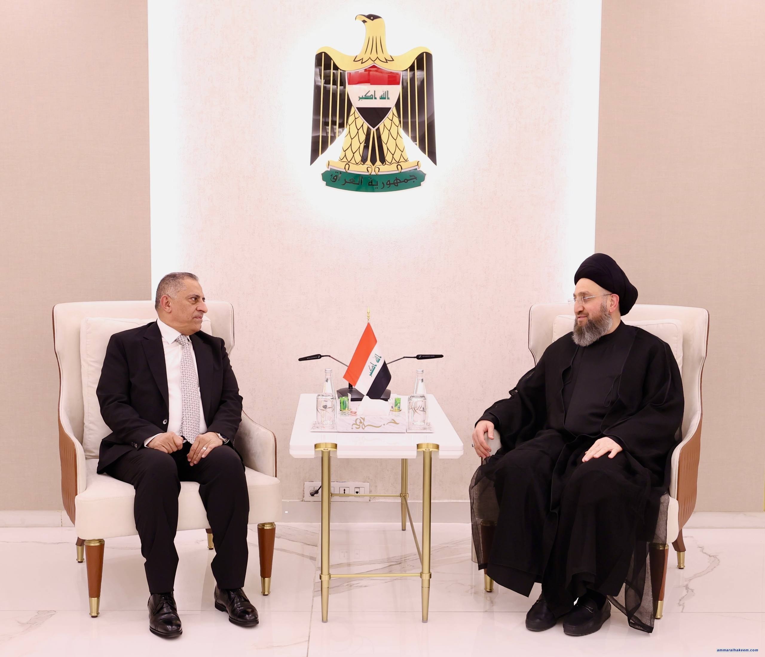 السيد الحكيم يؤكد أهمية الحوكمة والذكاء الاصطناعي في تعزيز الأمن الوطني