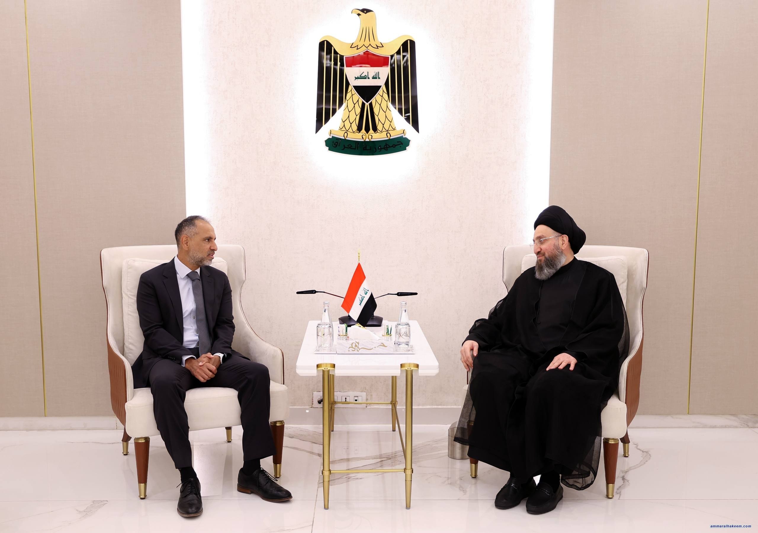 السيد الحكيم يدعو إلى حوار إقليمي ووقف إطلاق النار واستعادة الاستقرار
