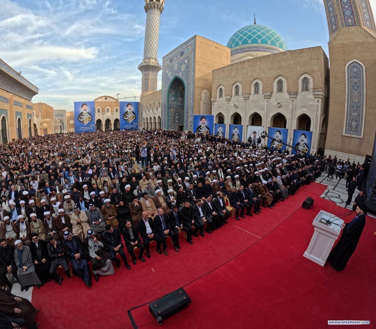 نص كلمة السيد الحكيم في الذكرى الخامسة عشرة لرحيل عزيز العراق(قدس سره)  ١٤٤٥هـ -  ٢٠٢٤ م