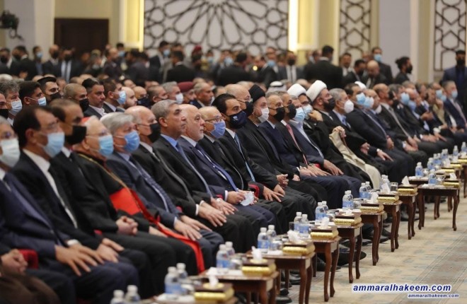 بةرِيَز عةممار حةكيم بانطهيَشت دةكات بؤ ئاشتةوايي حةقيقي نيَوان هيَزة سياسيي و هيَزة هةلَقولآوةكاني بزاوتي تشرين