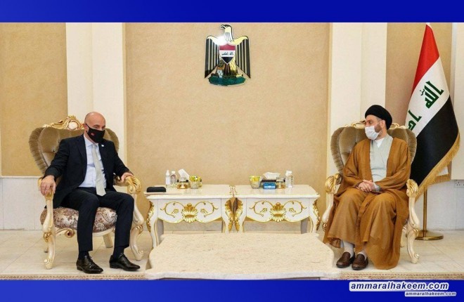 خاوةن مةقام عةممار حةكيم لةطةلَ بالَويَزي توركي ثةيوةنديية دووقؤلَييةكاني تاوتويَكرد بةشيَوةيةك بةرذةوةندي و سةروةري هةردوولا بثايَزيَت