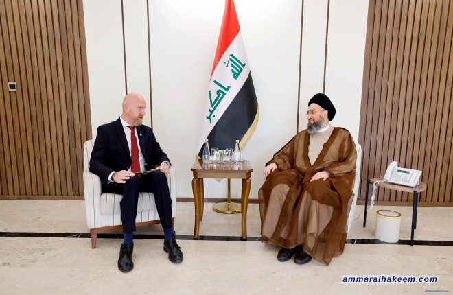 السيد الحكيم يدعم عمل اللجنة الدولية للصليب الأحمر ويدعو إلى تذليل العقبات أمامها