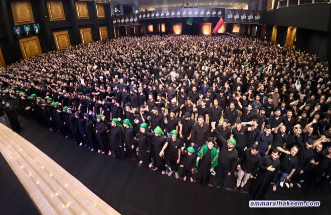 تقرير مصور .. بحضور السيد الحكيم مجلس العزاء الحسيني السنوي 1448 هـ - 2026 م