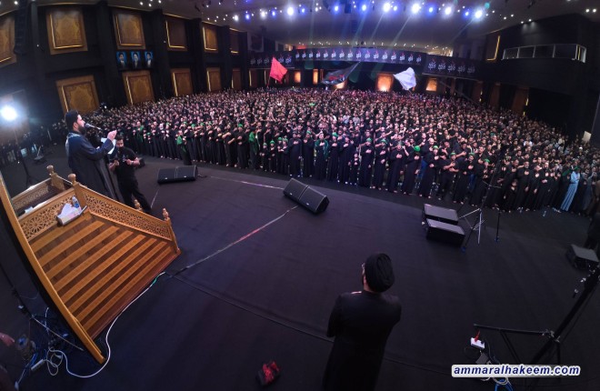 تقرير مصور .. بحضور السيد الحكيم مجلس العزاء الحسيني السنوي 1448 هـ - 2026 م