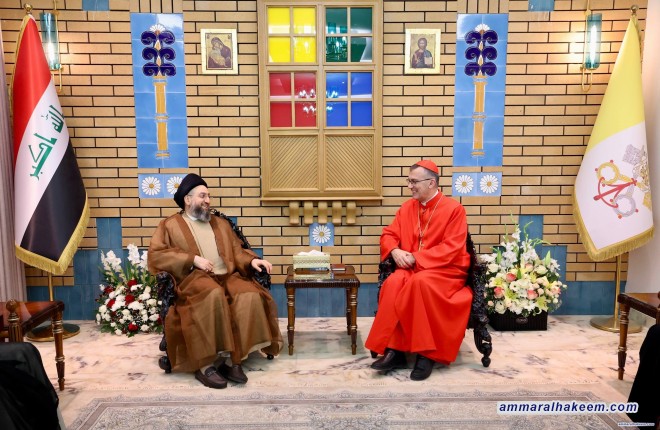 السيد الحكيم: حسن إدارة التنوع يعزز مكانة العراق ويقوي جسور التواصل مع العالم