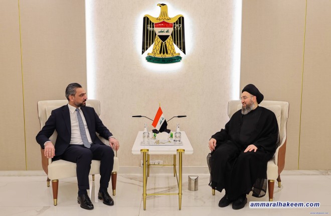 السيد الحكيم يدعو إلى إقرار قانون مجالس المحافظات وتعزيز فرص التنمية في كركوك