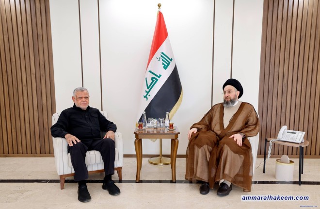 السيد الحكيم: إنهاء الحرب والتصعيد في المنطقة ضرورة لحماية مصالح العراق